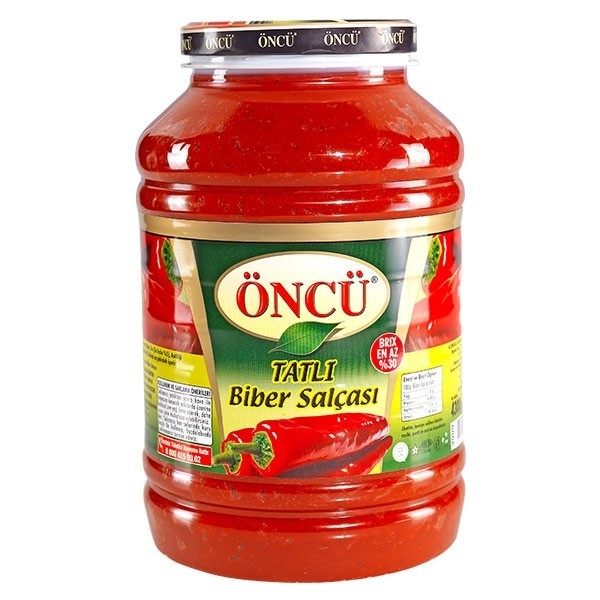 Öncü Tatlı Biber Salçası 4.5kg