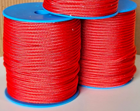 4mm Paracord Renkli File Örme ipleri