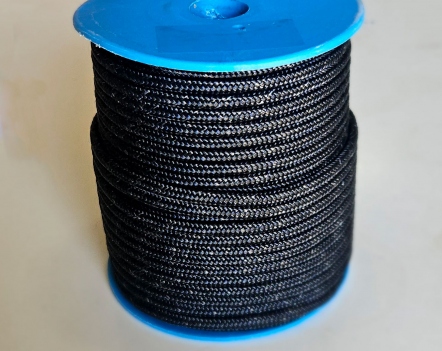 4mm Paracord Siyah renkli ıFile Örme ipleri