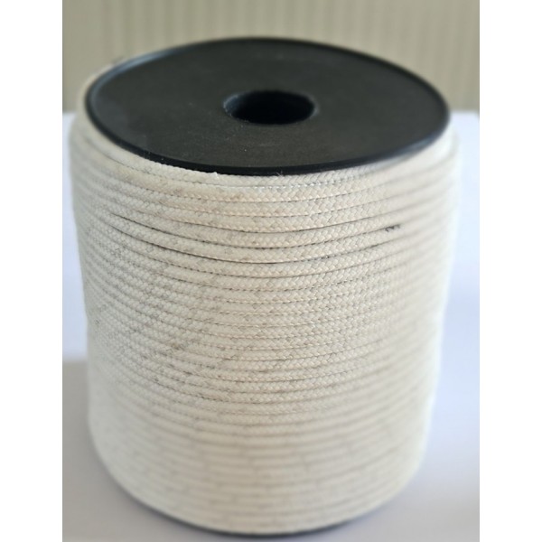 4mm Paracord beyaz File Örme ipleri