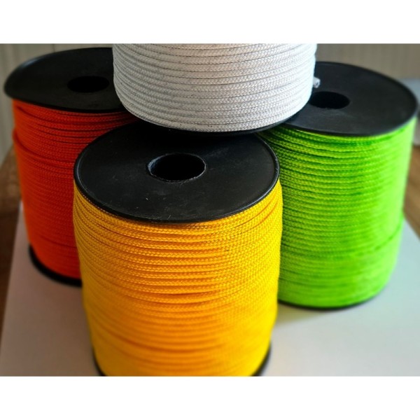 4mm Paracord Renkli File Örme ipleri