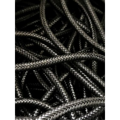 Siyah deri Çanta kulpu Yuvarlak 10mm Siyah deri Çanta kulpu Yuvarlak 10mm