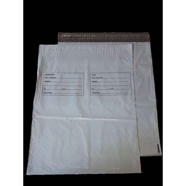 Baskılı Kargo Poşeti 37 x 45 +5cm