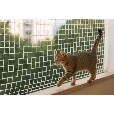Balkon kedi filesi Balkon kedi filesi