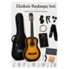 Virgo Desdemona CL-39SB 4/4 Sap Ayarlı Klasik Gitar Full Set - Kırmızı
