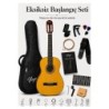 Virgo Desdemona CL-39OR 4/4 Sap Ayarlı Klasik Gitar Full Set - Sarı