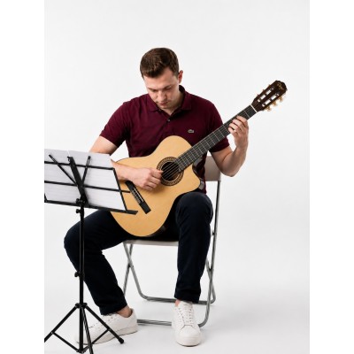 Virgo Desdemona CW-39NT 4/4 Sap Ayarlı Klasik Gitar Full Set - Sarı