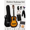 Virgo Desdemona CL-39SB 4/4 Sap Ayarlı Klasik Gitar Full Set - Kırmızı
