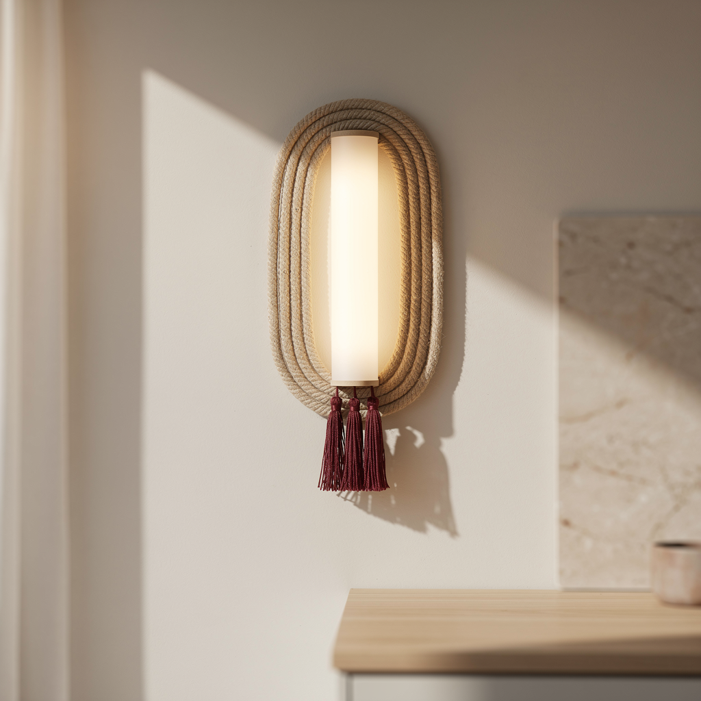 Jüt Halatlı LED Aplik